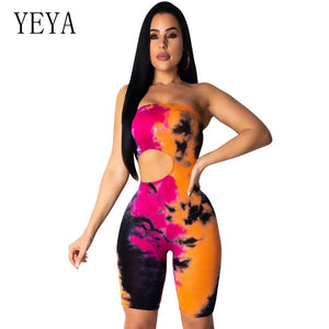 Womens Summer Short Sleeve Print Bodycon Outfits Ladies Evening Party Club Slim Fit Tops T Shirt Pants Shorts 2pcs Set